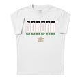 thumbnail image 1 of Umbro Men's Jordan Stacked Soccer T Shirt (White, S-XXXL), 1 of 4
