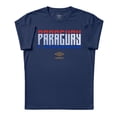thumbnail image 1 of Umbro Men's Paraguay Stacked Soccer T Shirt (New Navy, S-XXXL), 1 of 4