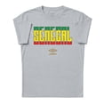 thumbnail image 1 of Umbro Men's Senegal Stacked Soccer T Shirt (Grey Heather, S-XXXL), 1 of 4