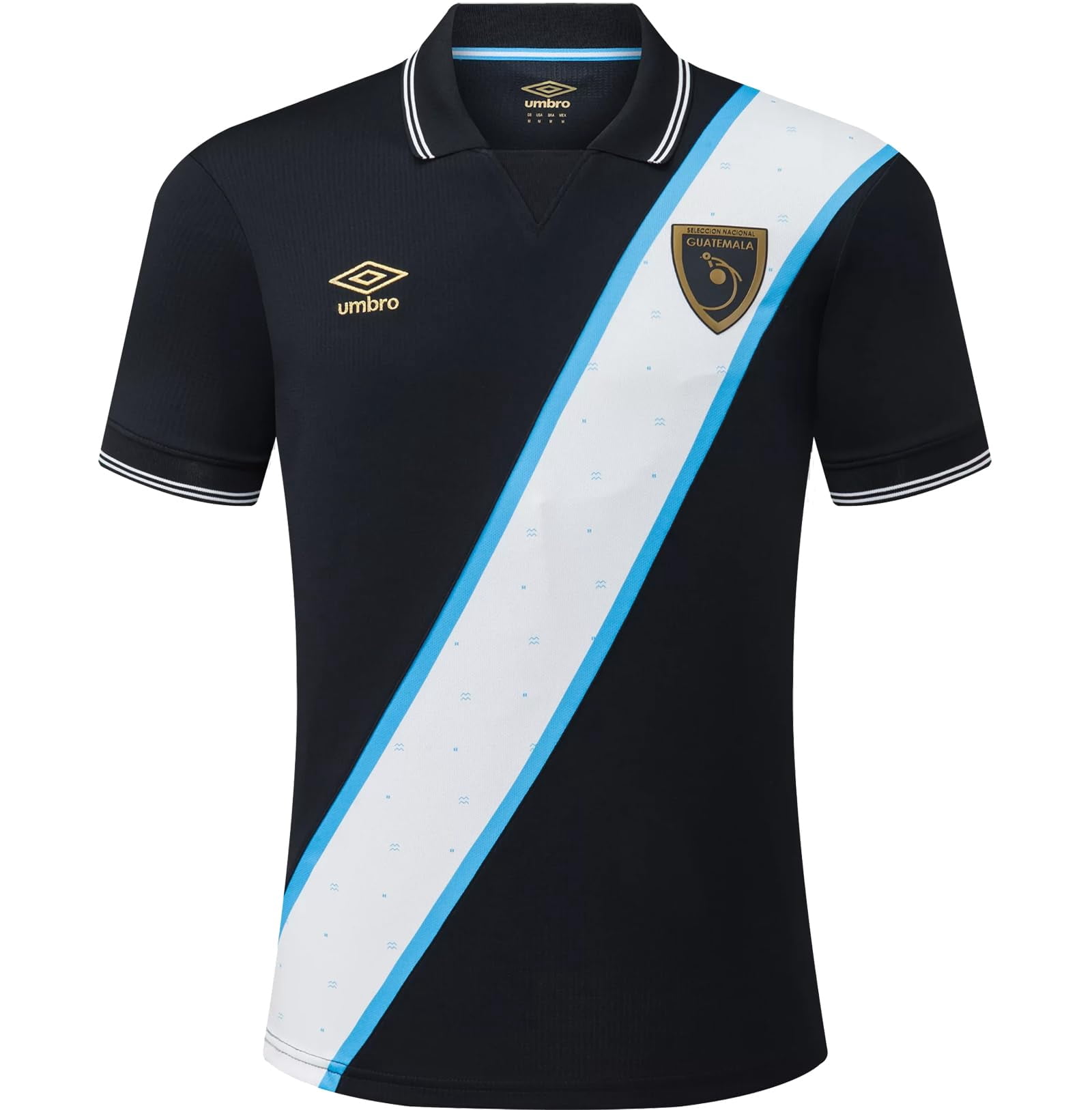 Umbro Men's Soccer Jersey, Black/White-3rd Short Sleeve - Walmart.com