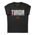 thumbnail image 1 of Umbro Men's Tunisia Stacked Soccer T Shirt (Black, S-XXXL), 1 of 4