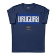 thumbnail image 1 of Umbro Men's Uruguay Stacked Soccer T Shirt (New Navy, S-XXXL), 1 of 4
