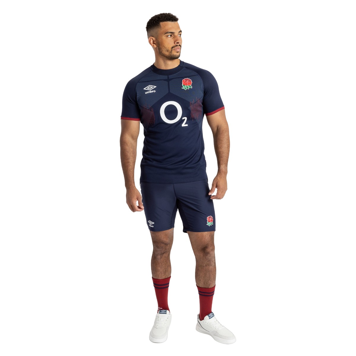 Umbro Mens 23/24 Alternate England Rugby Replica Shorts