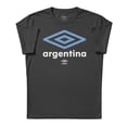 thumbnail image 1 of Umbro Mens Argentina Diamond Logo T Shirt (Black, S-XXXL), 1 of 4