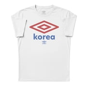 Umbro Mens Korea Republic Diamond Logo T Shirt White, S-L