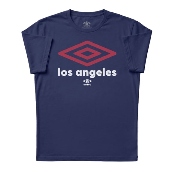 Umbro Mens Los Angeles City Diamond Logo T Shirt (Navy, S-XXXL)