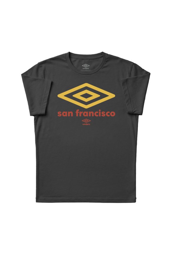 Mens San Francisco City Diamond Logo T Shirt (Black, S-XXXL)