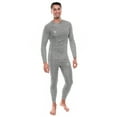 thumbnail image 1 of Umbro Mens Thermal Underwear Set Insulated Shirt & Long Johns, Light Heather Gray Medium, 1 of 7