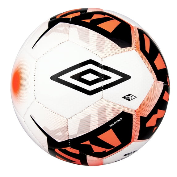 Umbro Neo Size 3 Soccer Ball for Kids 8 years and Younger, Orange