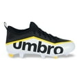 thumbnail image 1 of Umbro Pivot Kids Soccer Cleats, Black/White/Yellow, 1 of 2
