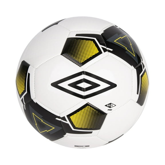 Umbro Pivot Size 5 Youth and Beginner Soccer Ball, Yellow