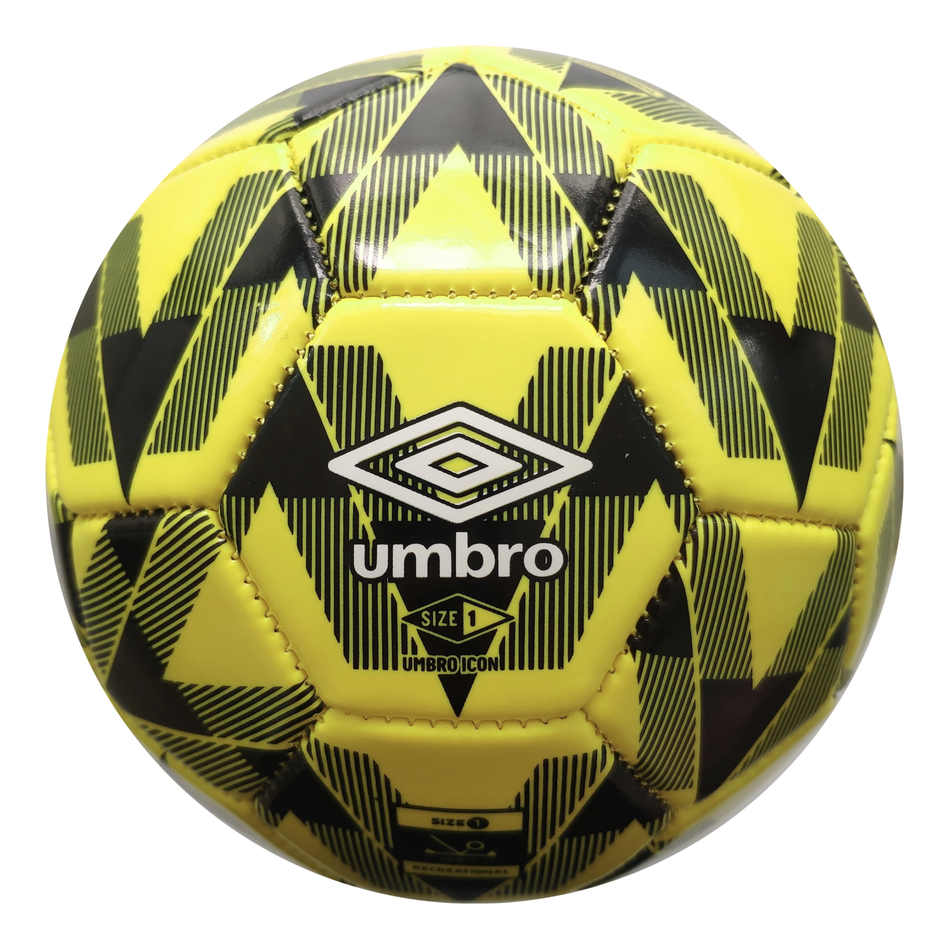 Umbro Size 1 Soccer Ball, Yellow and Black, Durable, Youth Training ...