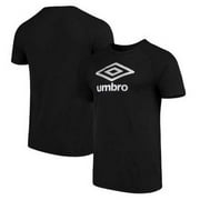 Umbro Textured Diamond Tire Track Tee T-Shirt Athletic Performance Black, XL