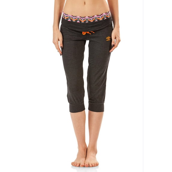 Umbro Women's Contrast Fitted Lounge Capri Pant