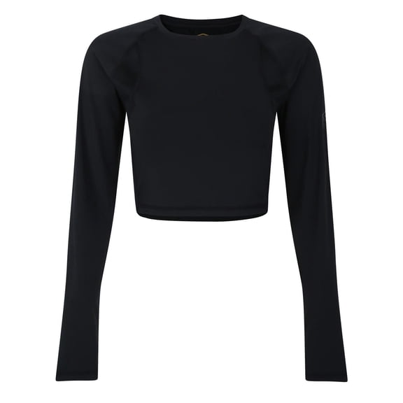 Umbro Womens Pro Training Long-Sleeved Crop Top