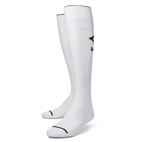Umbro Youth Boys & Girls Soccer Socks, White 1 Pack