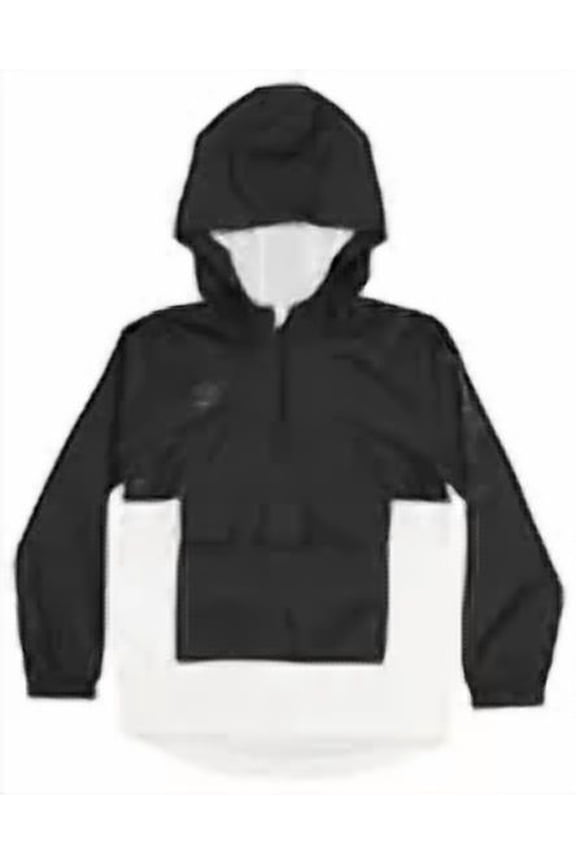 Umbro Youth Boys Woven 1/4 Zip Pullover Perfomance Hooded Jacket, Color Options