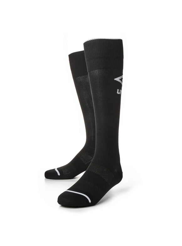 Umbro Youth Boys and Girls Soccer Socks, Black 1 Pack