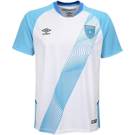 Umbro Youth Guatemala Home Soccer Jersey- White (Small)