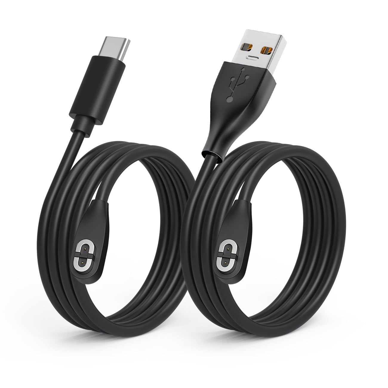 Pack De 2 Câbles De Charge Magnétiques Pour AfterShokz/Shokz – Compatible OpenRun, OpenRun Pro, Aeropex (1m)