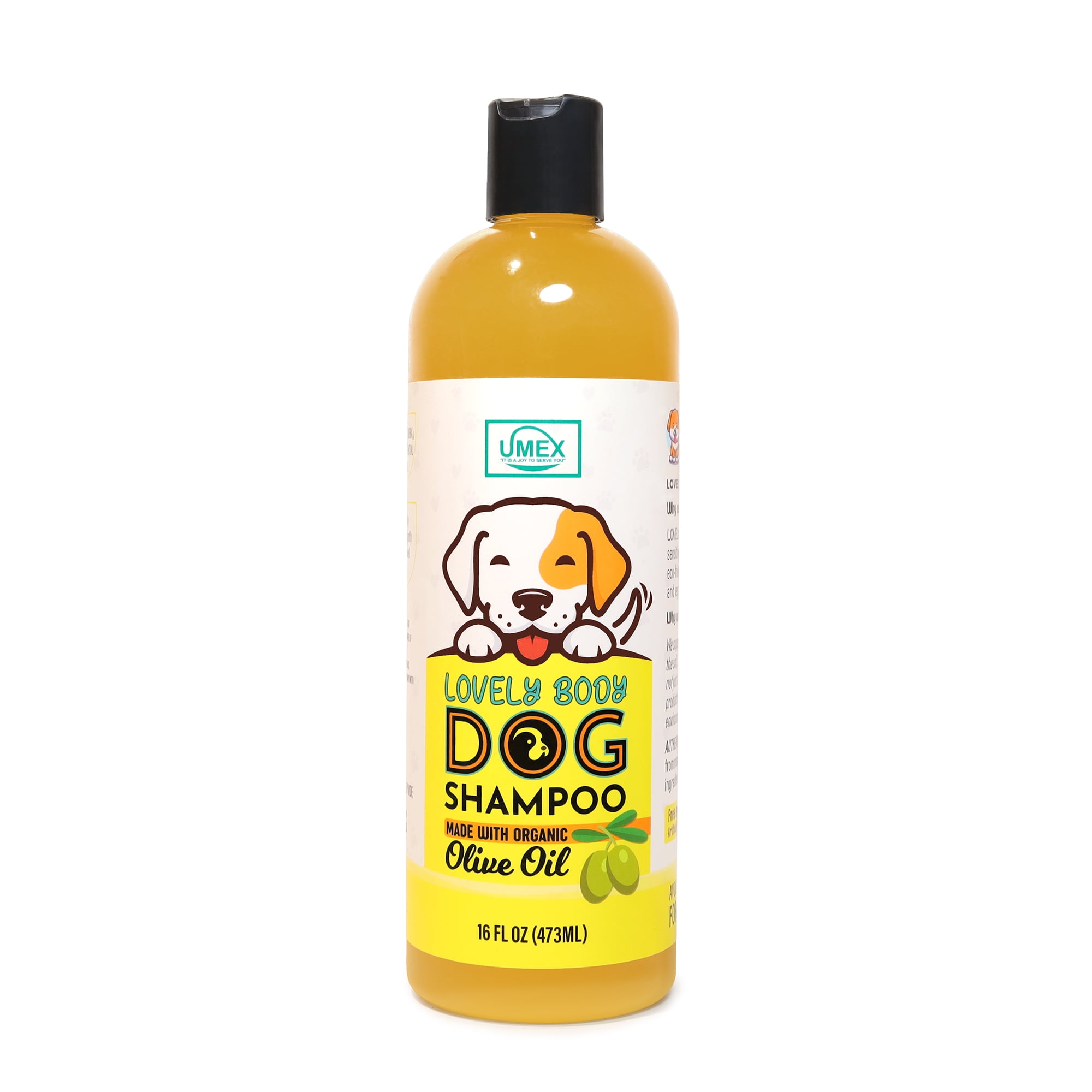 Olive oil top dog shampoo