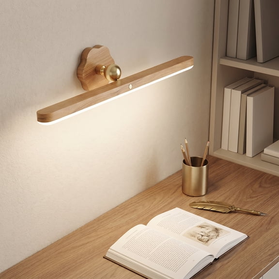 Unfmouf Cordless Rechargeable LED Vanity Mirror Light for Bathroom Makeup and Dressing Tables