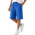 thumbnail image 1 of Umfun Girls Shorts Long Knee Length Elastic Waists with Pockets - Comfy Summer Camp & Playgrounds Shorts for Active Kids Daily Wear, 1 of 8