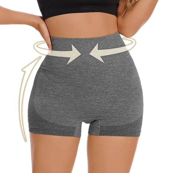 Umfun High Waist Seamless Butt Lifting Shapewear Shorts for Women - Tummy Control & Sculpting Boyshorts for Gym & All-Day Smooth Support