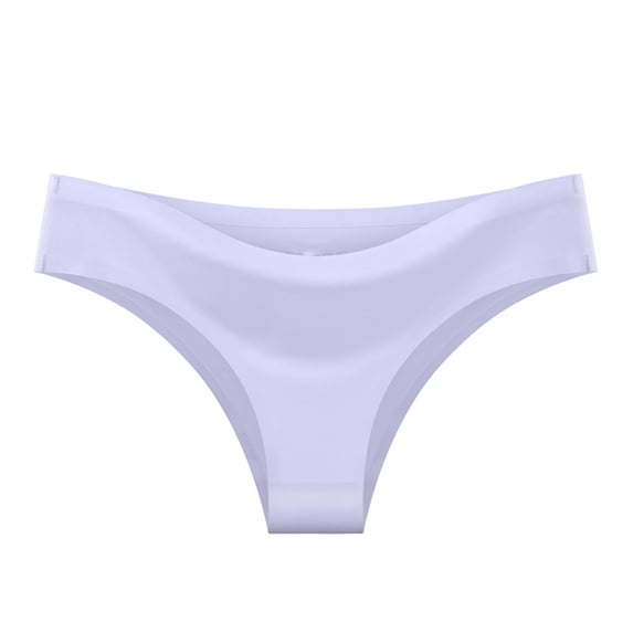 Umfun Low Rise Seamless Bikini Panties - Invisible No-Show Lines Stretch Underwear for Yoga, Workout & Daily Comfort