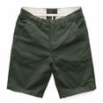 thumbnail image 1 of Umfun Men Solid Chino Bermuda Shorts Button Zipper Closure Straight Leg All Season Business Casual Office Daily Walking Outdoor Travel Shorts, 1 of 5