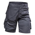 thumbnail image 1 of Umfun Multi-Pocket Cargo Shorts for Men with Button Closure - Classic Summer Utility Shorts for Outdoor Hiking & Daily Work, 1 of 8