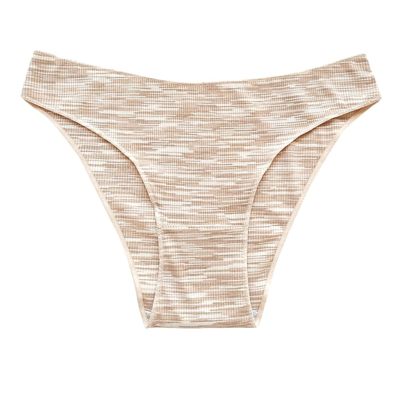 Umfun Women's Low Rise Space Dye Bikini Panties - Soft Stretch Breathable Underwear for Daily Comfort & Sporty Look