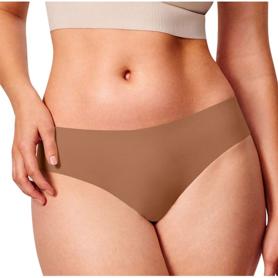 Umfun Panties for Women Seamless Low Rise Bikini - Smooth Soft Invisible Underwear for All-Day Comfort & No-Show Lines