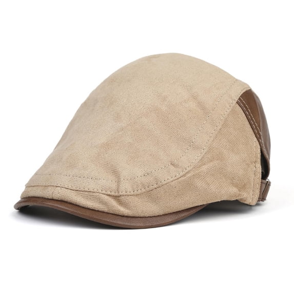 Umfun Women's Washed Denim Ivy Cap, Vintage Flat Brim Newsboy Hat for Daily and Casual Wear, Adjustable Classic Gatsby Style Hat