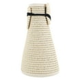 thumbnail image 1 of Umfun Women's Wide Brim Straw Visor, Open-Top Sun Hat with Adjustable Back, Breathable Woven Visor for Beach and Outdoor Activities, 1 of 9