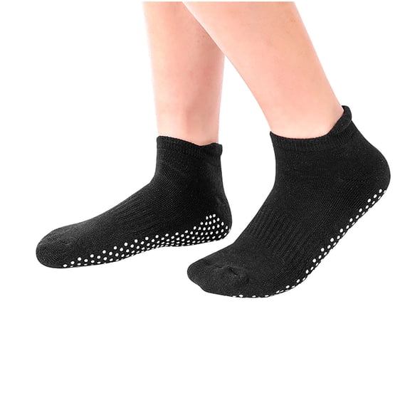 Umfun Women's Yoga Socks with Grips Non-Slip Low Cut Ankle Socks for Pilates Barre Home Workout Fitness
