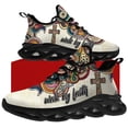 thumbnail image 1 of Uminder Mens Walking Shoes Faith Sneakers Black Shoes Size 5, 1 of 5