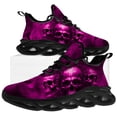 thumbnail image 1 of Uminder Mens Walking Shoes Skull Sneakers Black Shoes Size 11, 1 of 5