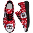 thumbnail image 1 of Uminder Womens Athletic Shoes Christmas Santa Sneakers Black Shoes Size 5.5, 1 of 5