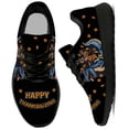 thumbnail image 1 of Uminder Womens Fashion Sneakers Thanksgiving Turkey Sneakers Black Shoes Size 7, 1 of 5