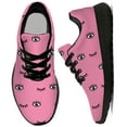 thumbnail image 1 of Uminder Womens Running Shoes Eyeball Print Sneakers Black Shoes Size 10.5, 1 of 5