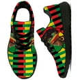 thumbnail image 1 of Uminder Womens Running Shoes African Sneakers Black Shoes Size 8.5, 1 of 5