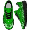 thumbnail image 1 of Uminder Womens Running Shoes Paisley Sneakers Black Shoes Size 9.5, 1 of 5