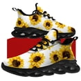 thumbnail image 1 of Uminder Womens Running Shoes Sunflower Sneakers Black Shoes Size 5, 1 of 5