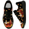 thumbnail image 1 of Uminder Womens Running Shoes Thanksgiving Turkey Sneakers Black Shoes Size 9, 1 of 5