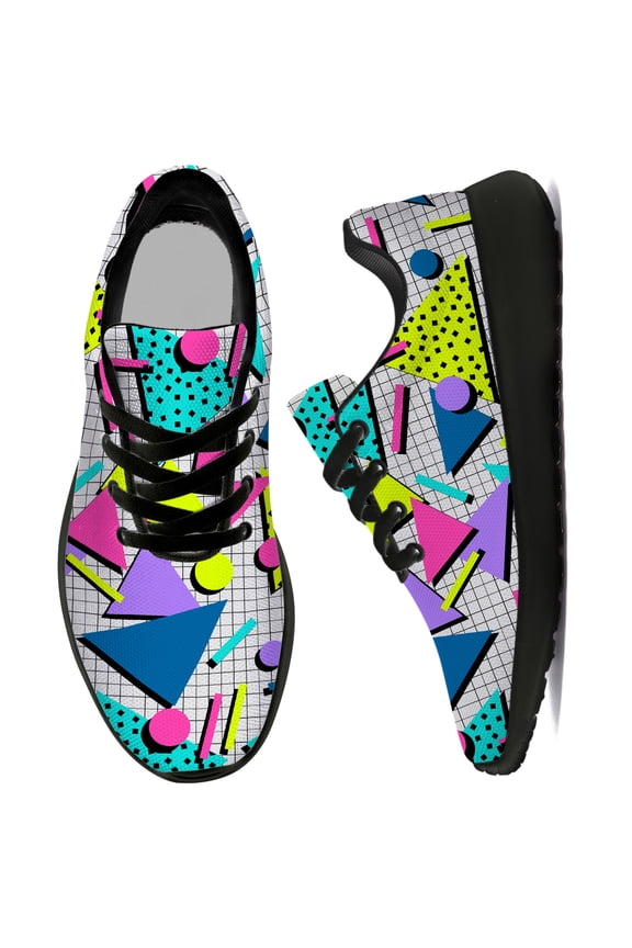 Womens Tennis Shoes 80s Sneakers Black Shoes Size 10