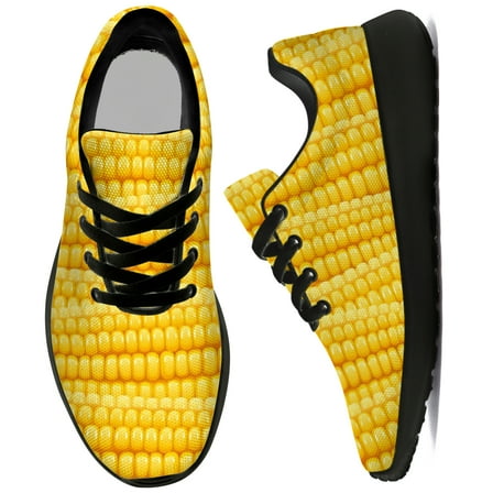 Uminder Womens Tennis Shoes Corn Sneakers Black Shoes Size 8