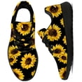 thumbnail image 1 of Uminder Womens Tennis Shoes Sunflower Sneakers Black Shoes Size 11.5, 1 of 5