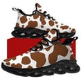 thumbnail image 1 of Uminder Womens Walking Shoes Cow Sneakers Black Shoes Size 7, 1 of 5