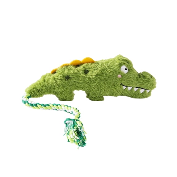 BESTSKY Interactive Squeaky Dog Chew Toy, Soft Plush Puppy Teething Toy for Small to Large Breeds, Durable Indoor Outdoor Pet Play & Cuddle Companion